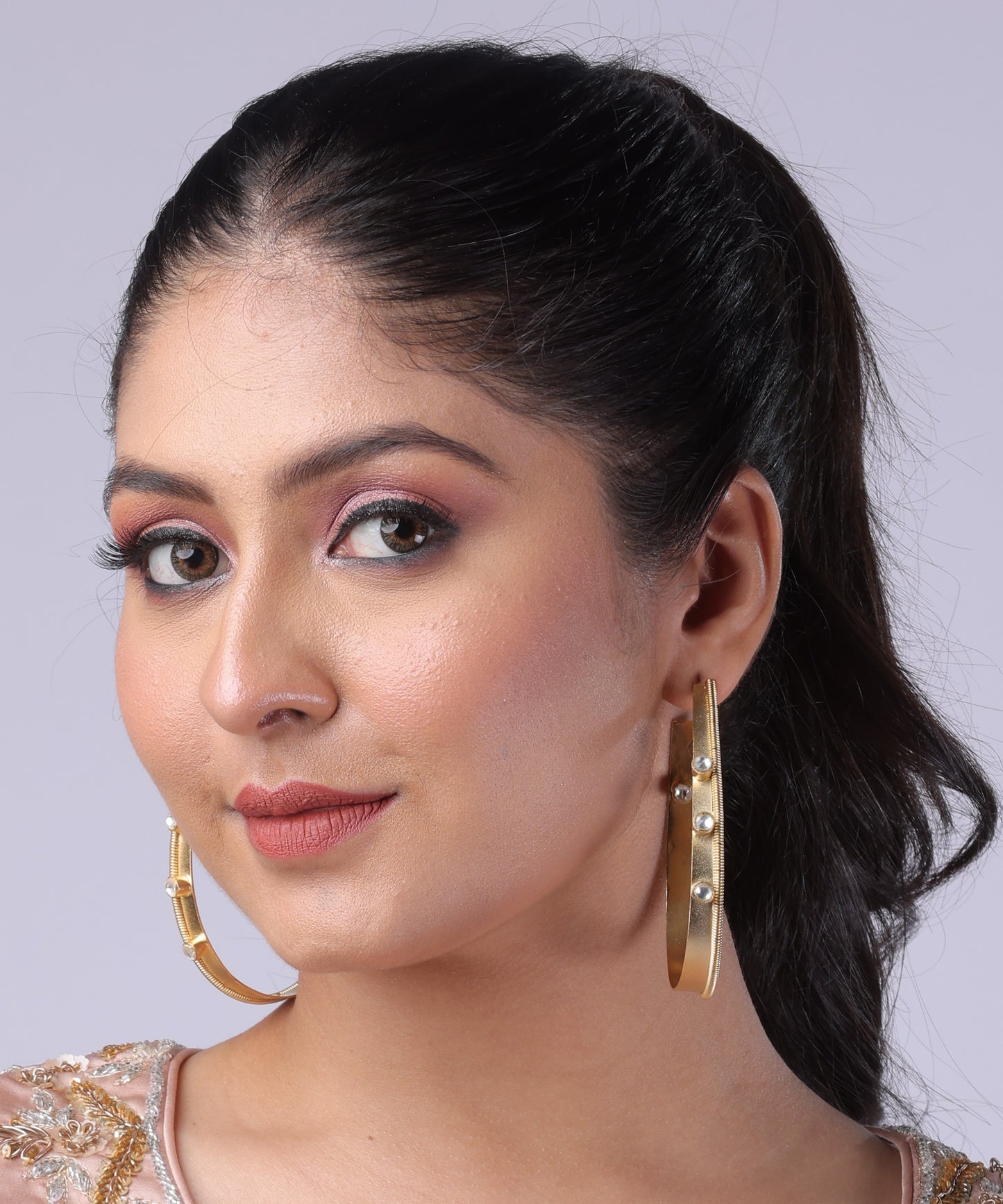 Oval Shaped Hoops