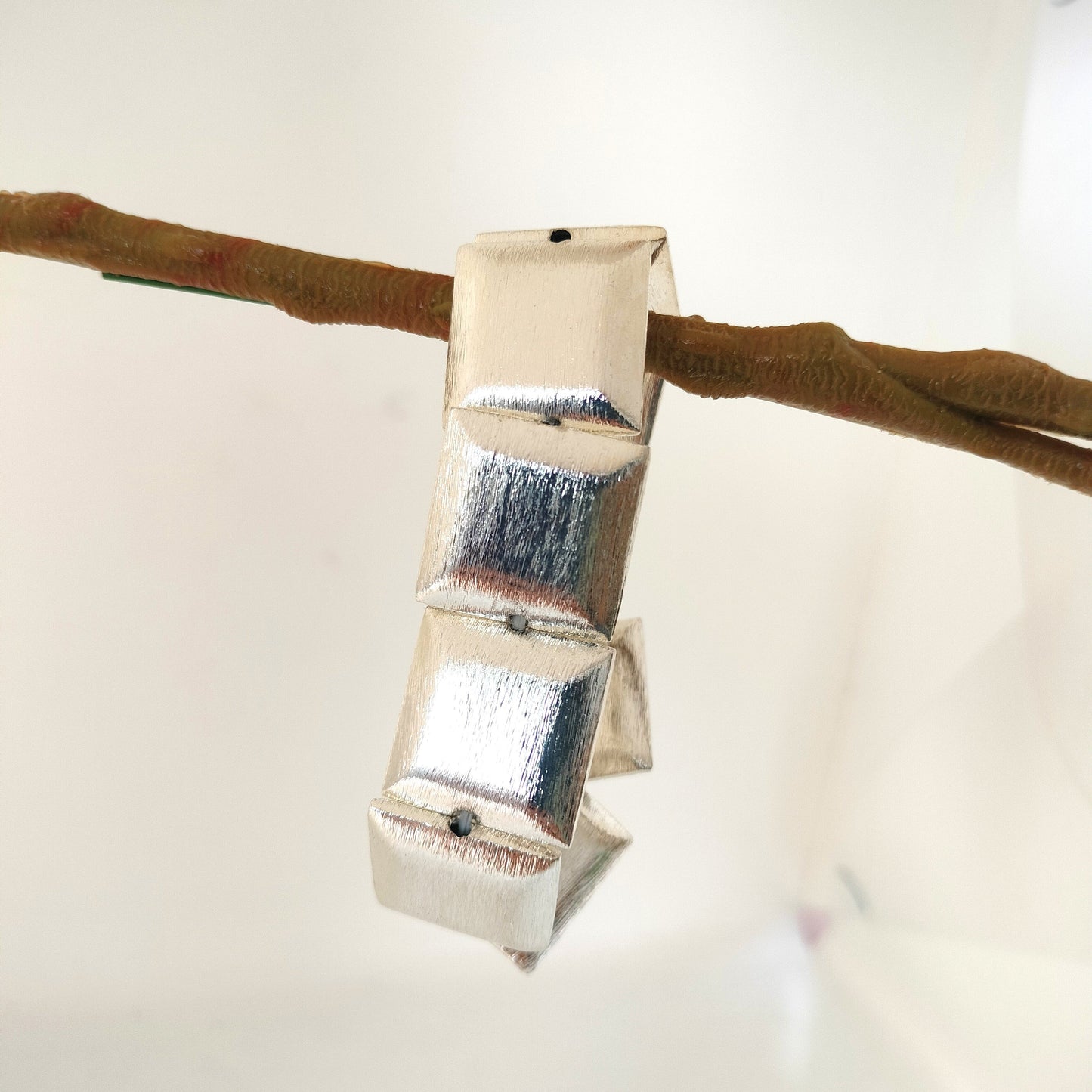 Silver Elastic Bracelet