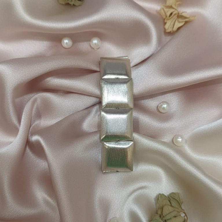 Silver Elastic Bracelet