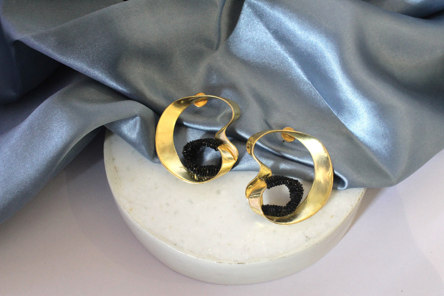 Beaded Echo Earring