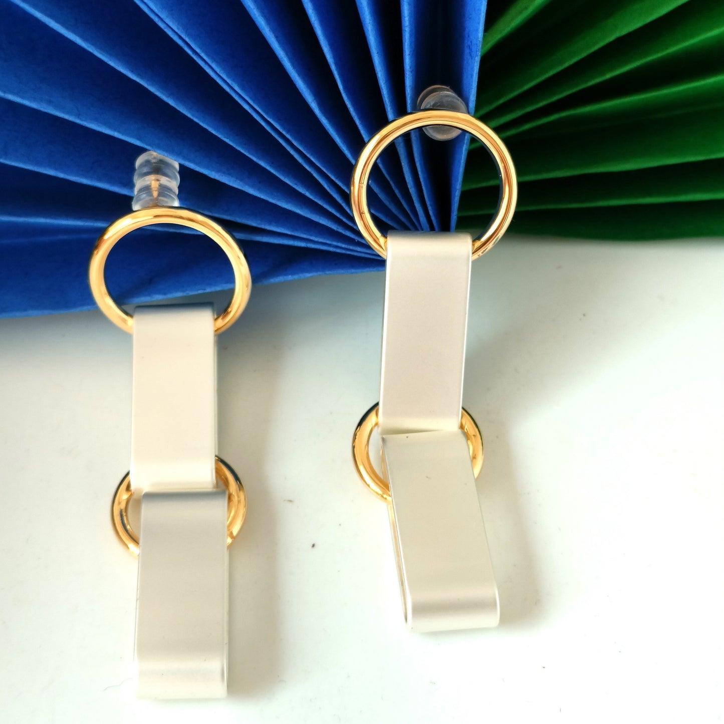 Silver Long Danglers