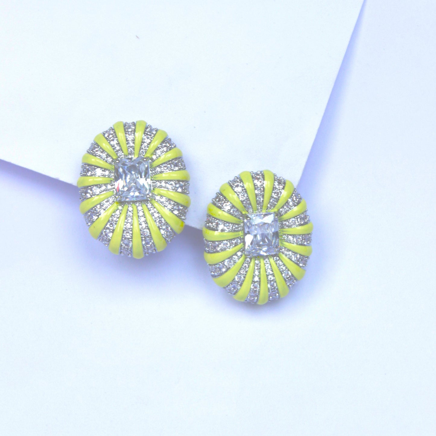 Radiant Halo Earrings