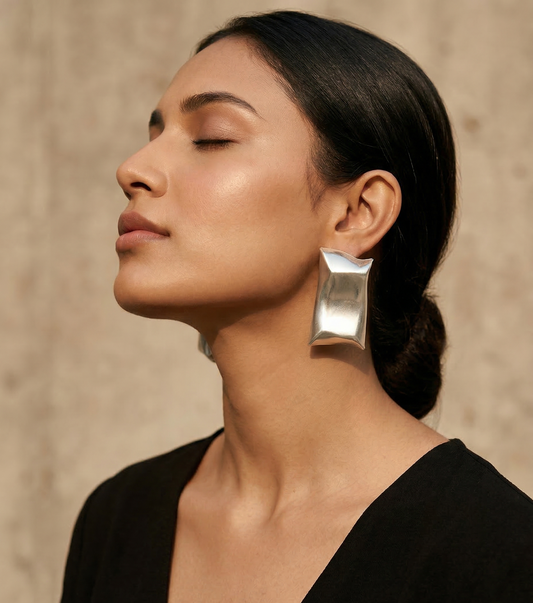 Premium Gold Statement Drop Designer Earrings for Women | Party Wear & Statement Jewellery