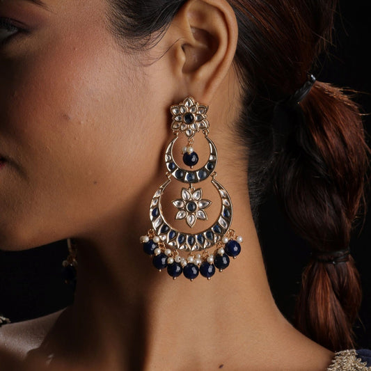 Ruby Stone Chandelier Earring