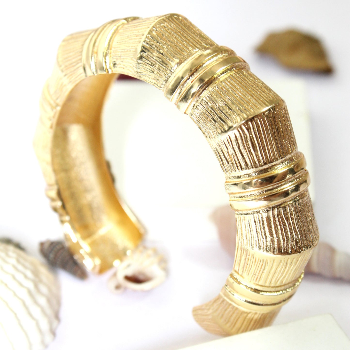 Golden Cuff Bangle
