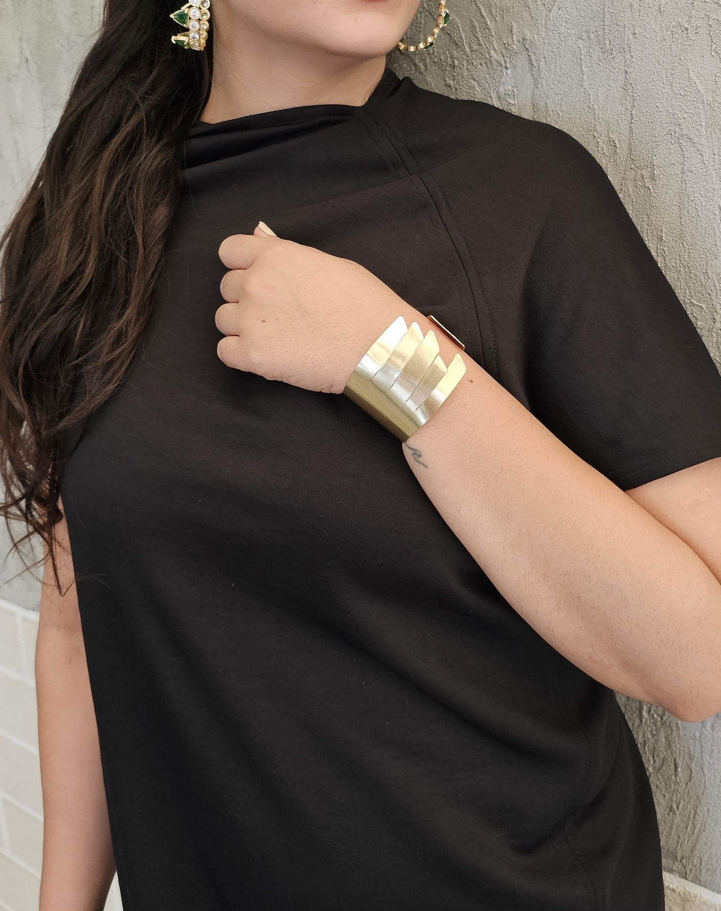 Golden Cuff Bangle