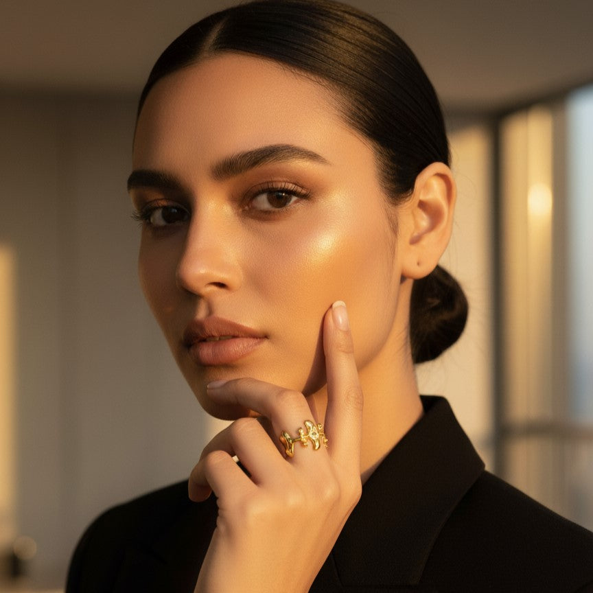 Abstract Golden Ring