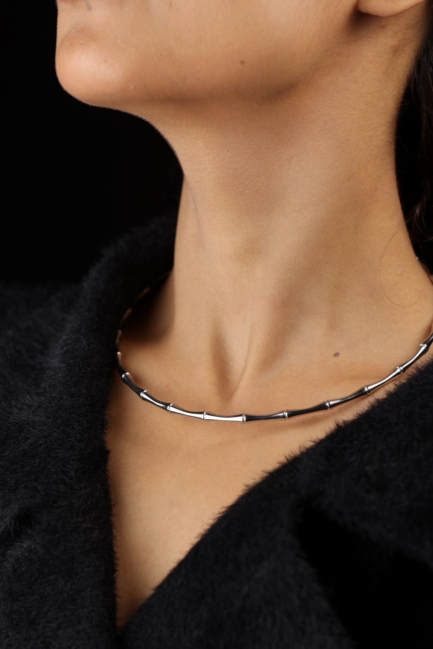 Bamboo Design Hasli Choker Neckpiece