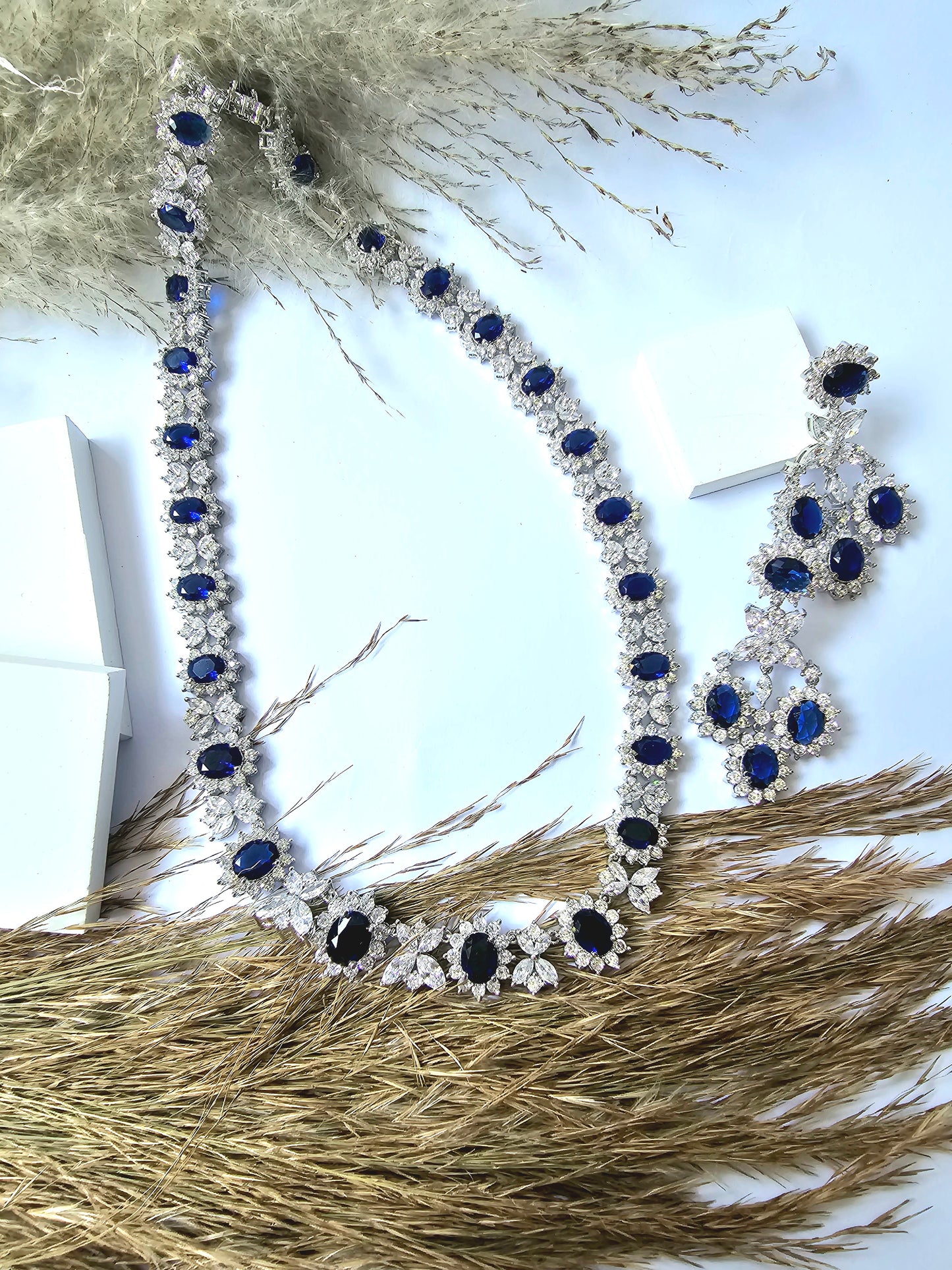 Sapphire Neckpiece