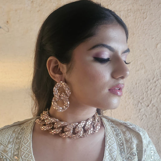 Druzy Stone Neckpiece