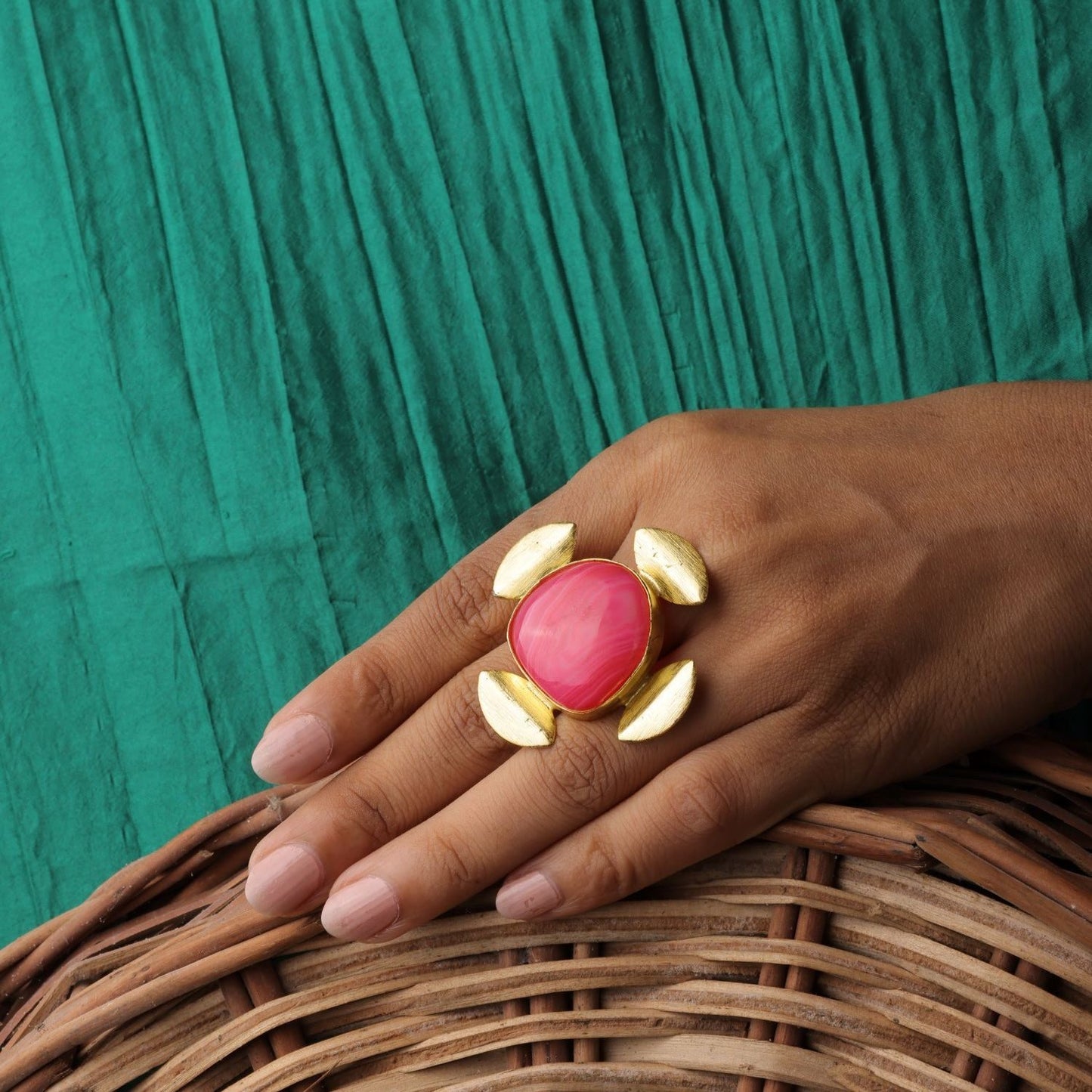Pink Stone Ring