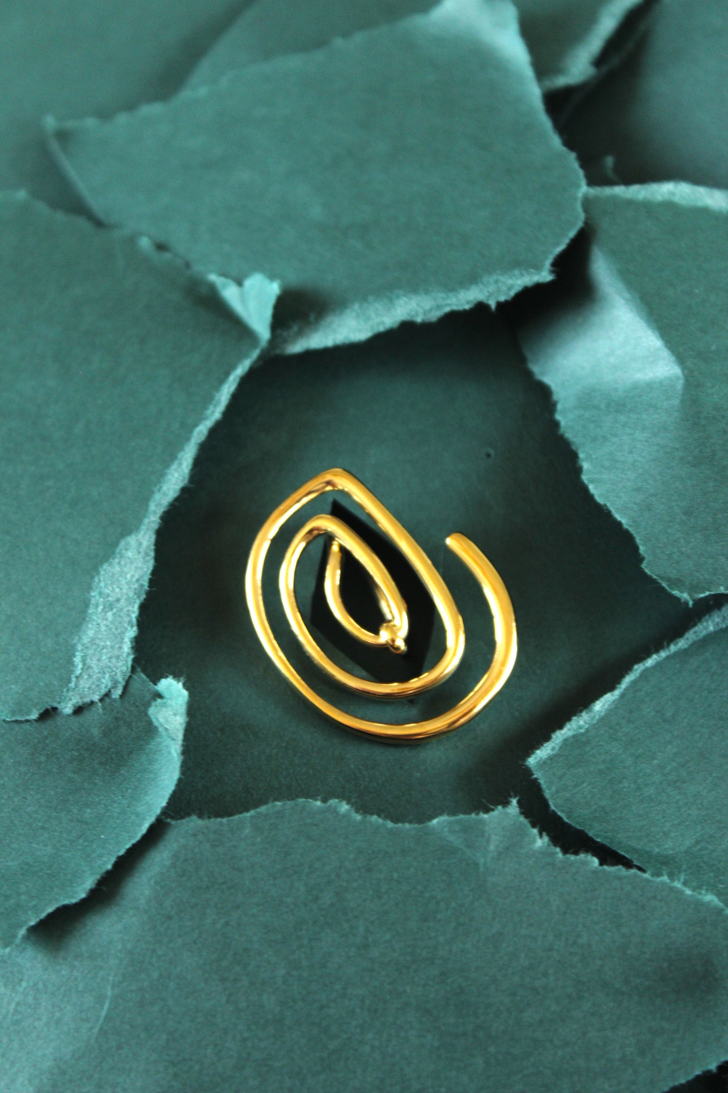Golden Spiral Ring
