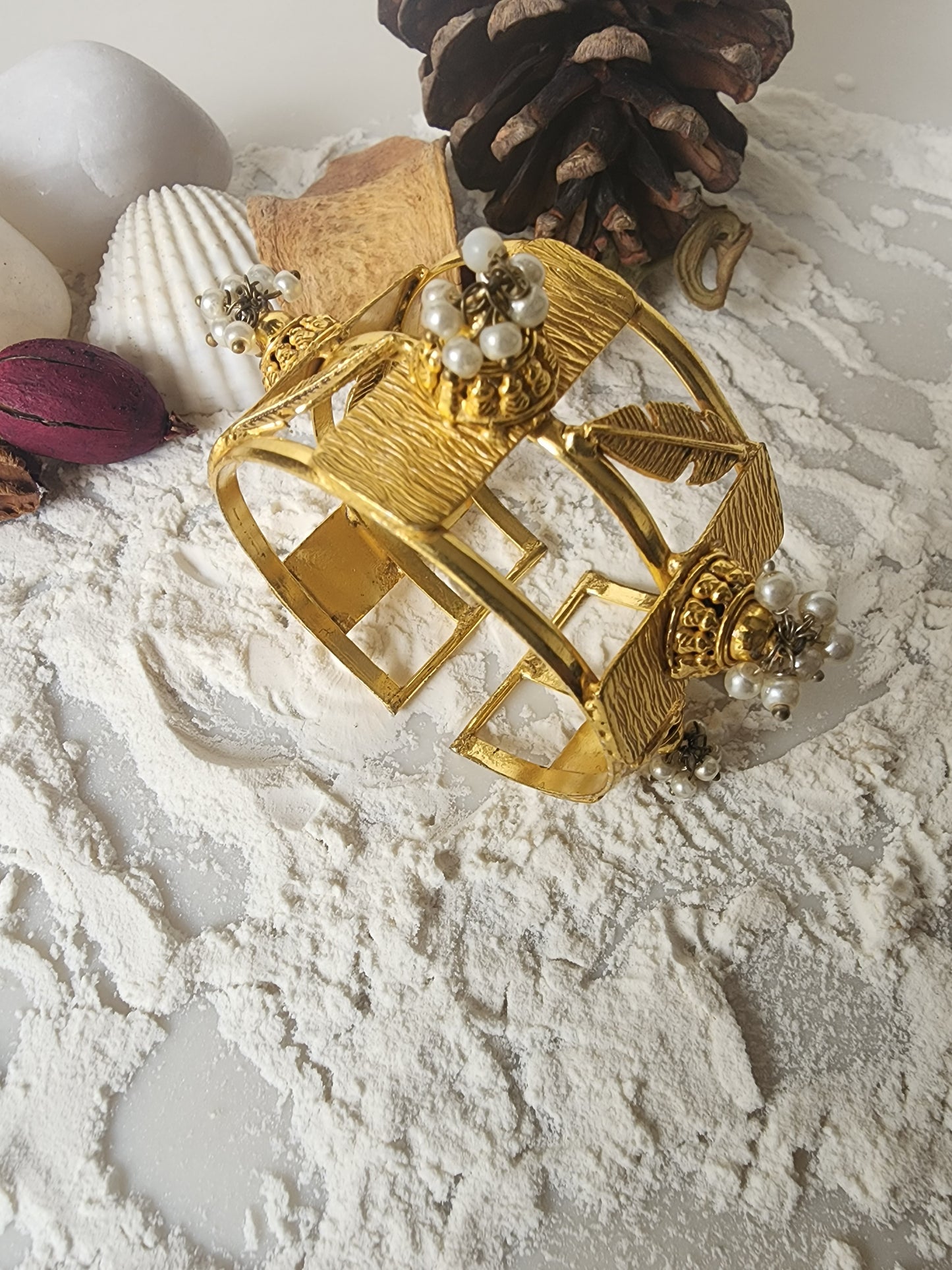 Golden Statement Bracelet
