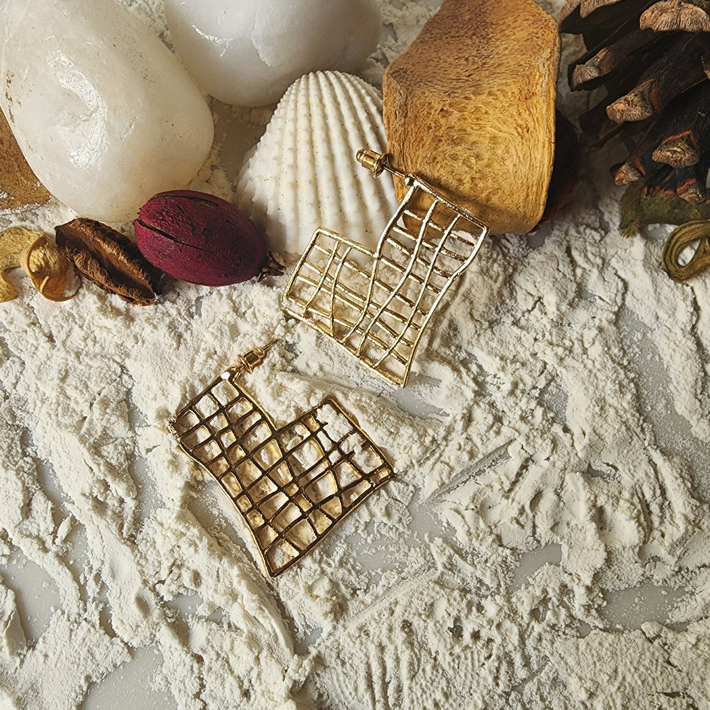 Western Hoops Earring