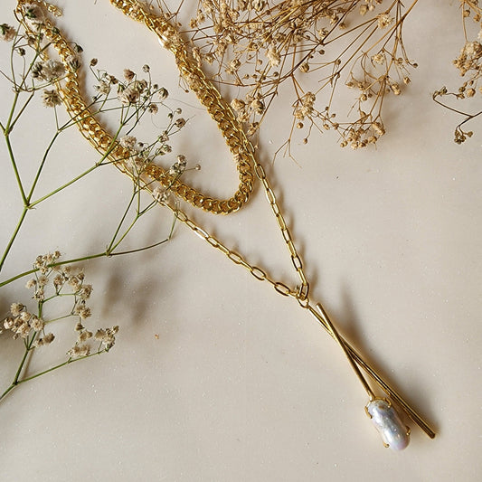 Western Neckpiece With Pearls