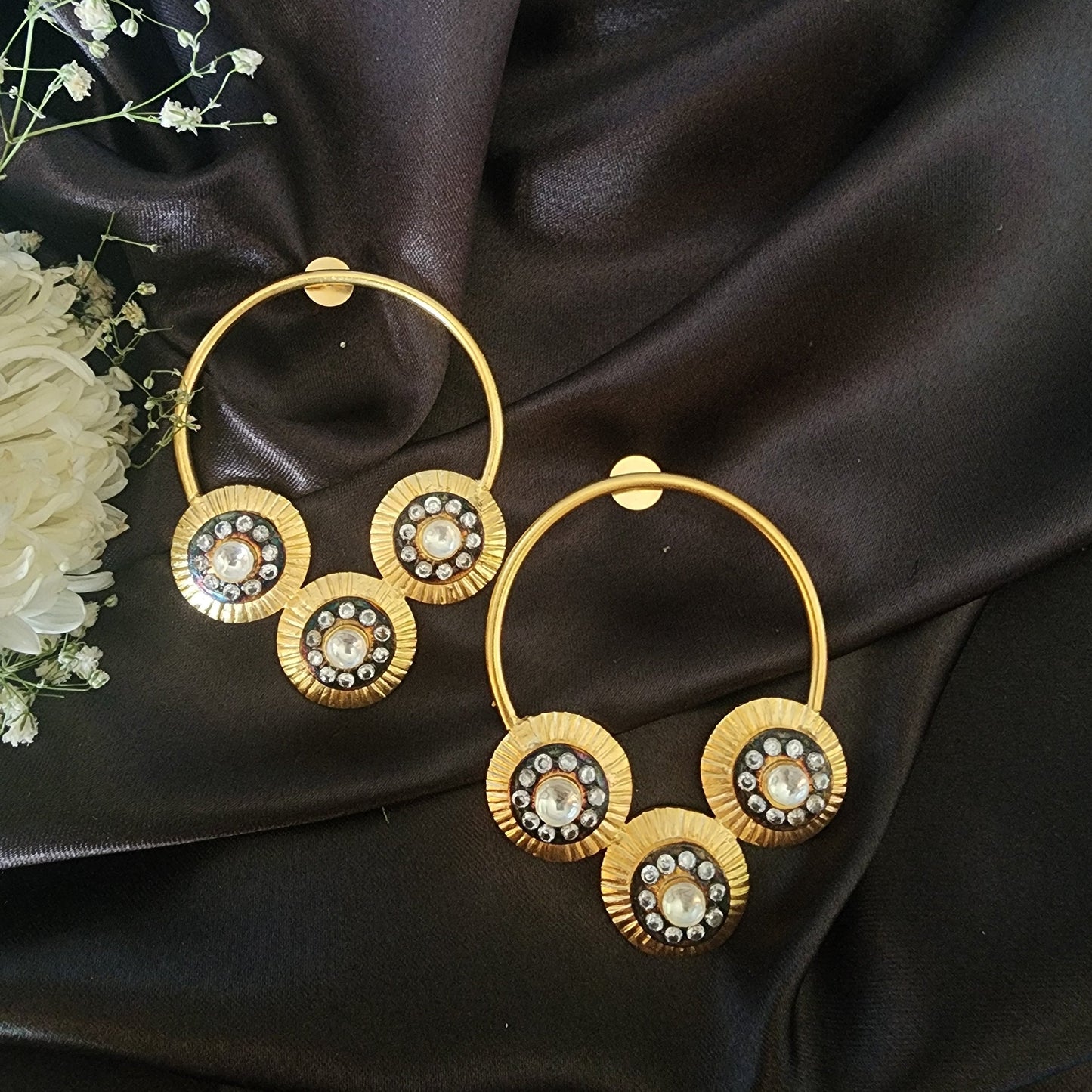 Daisy Statement Earring