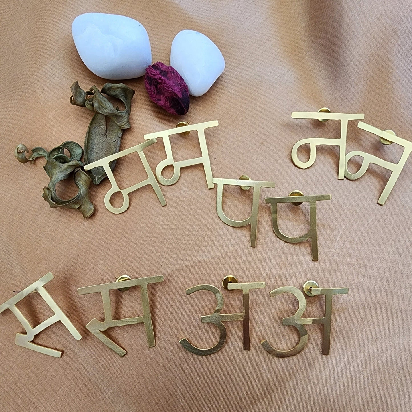 Hindi Alphabet Earring