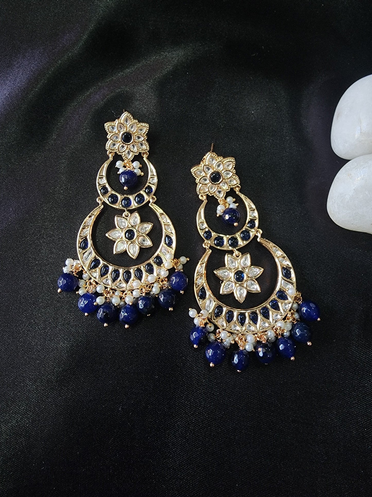 Ruby Stone Chandelier Earring
