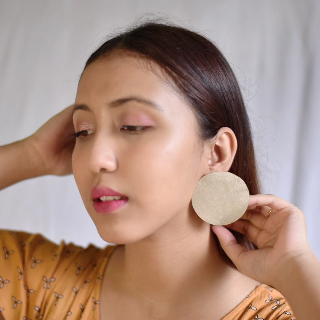 Matt Finish Stud Earrings - The Bling Girll