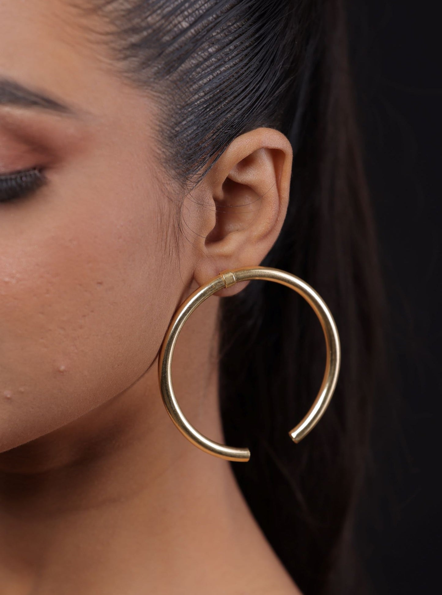 Golden hoops
