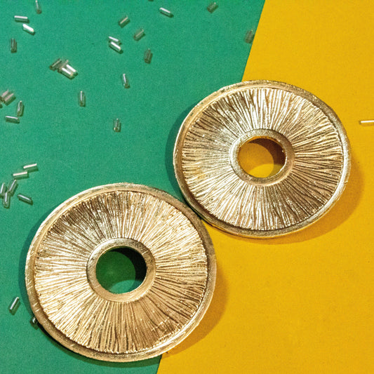 Round Statement Earring