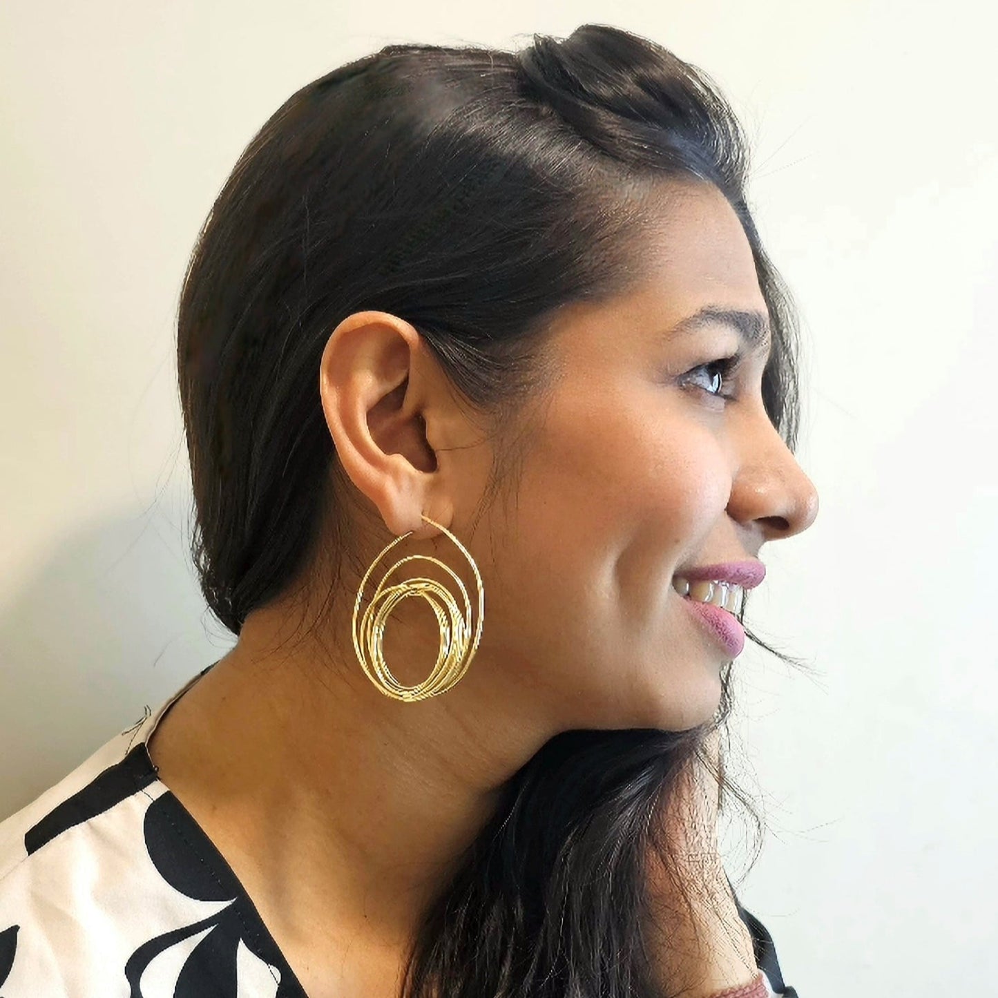 Circle Round Earring