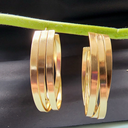 Statement Circle Round Earring