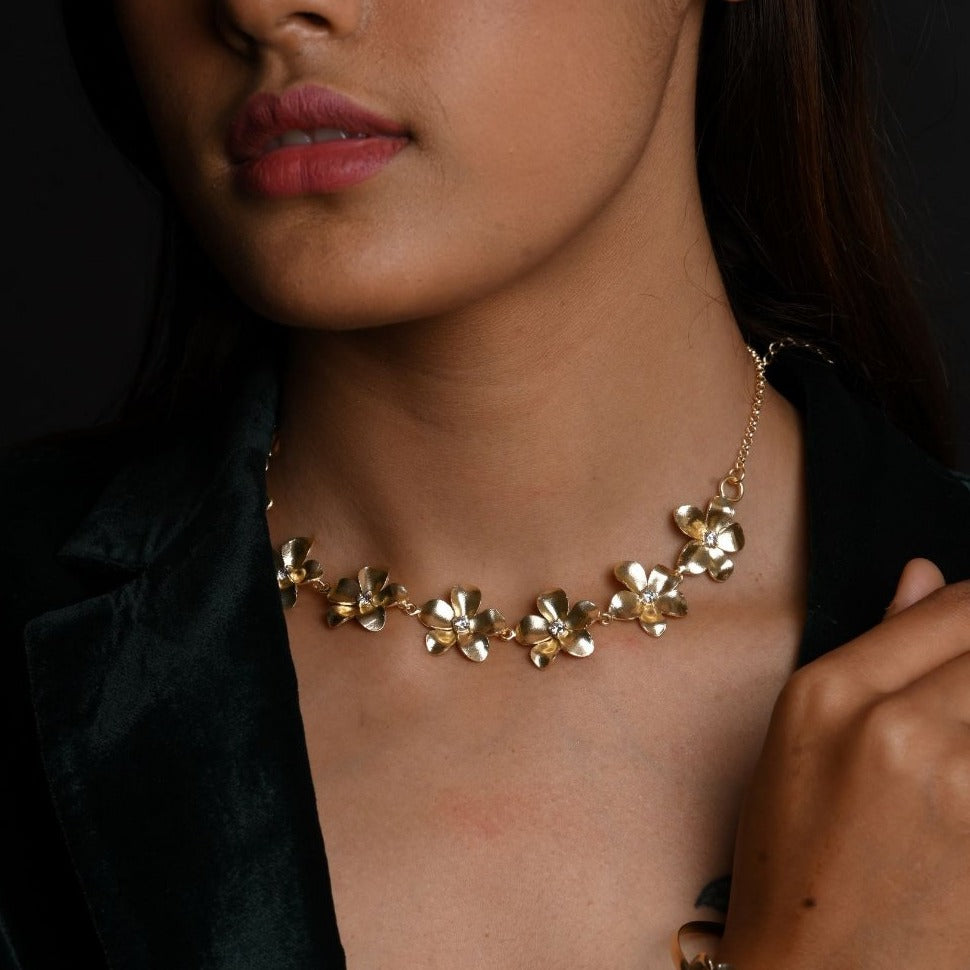 Flower Neckpiece