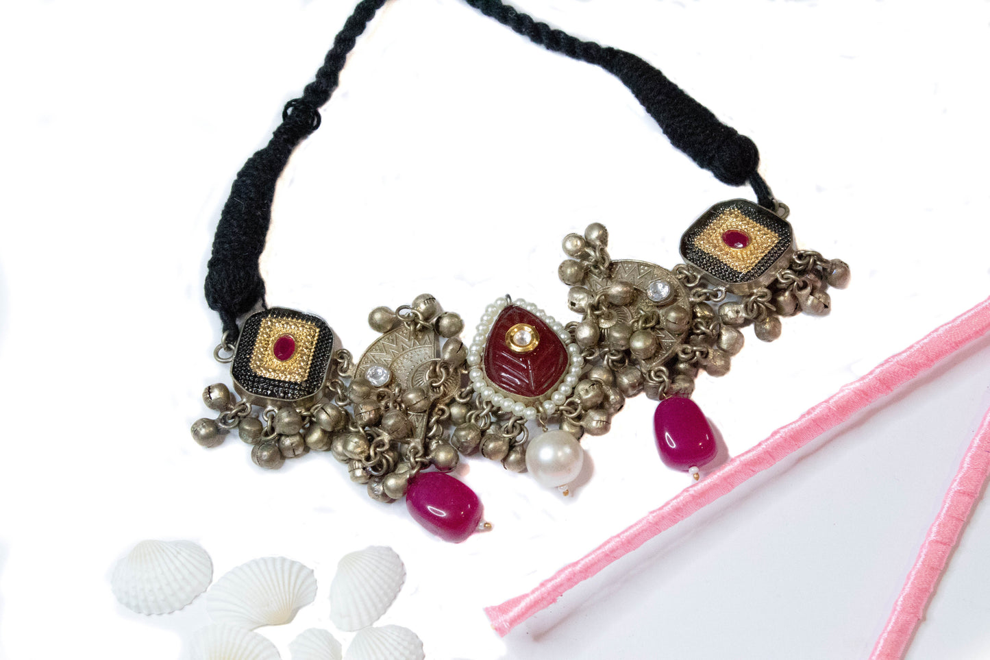 Fusion Silver Choker - The Bling Girll