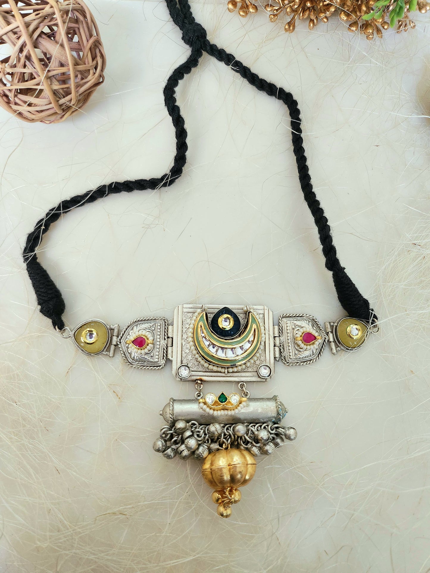Choker Neckpiece With Ghungroo
