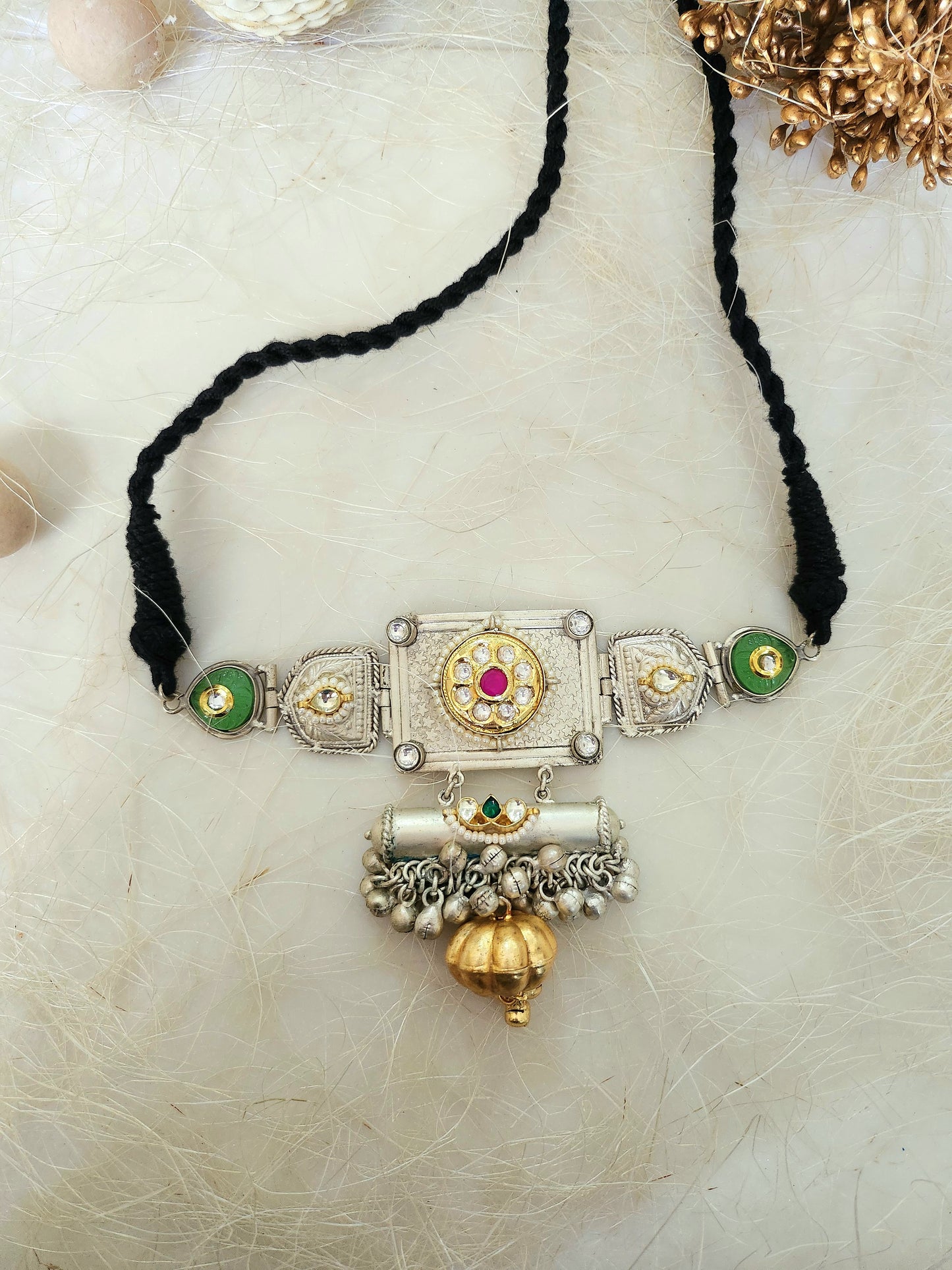 Choker Neckpiece With Ghungroo