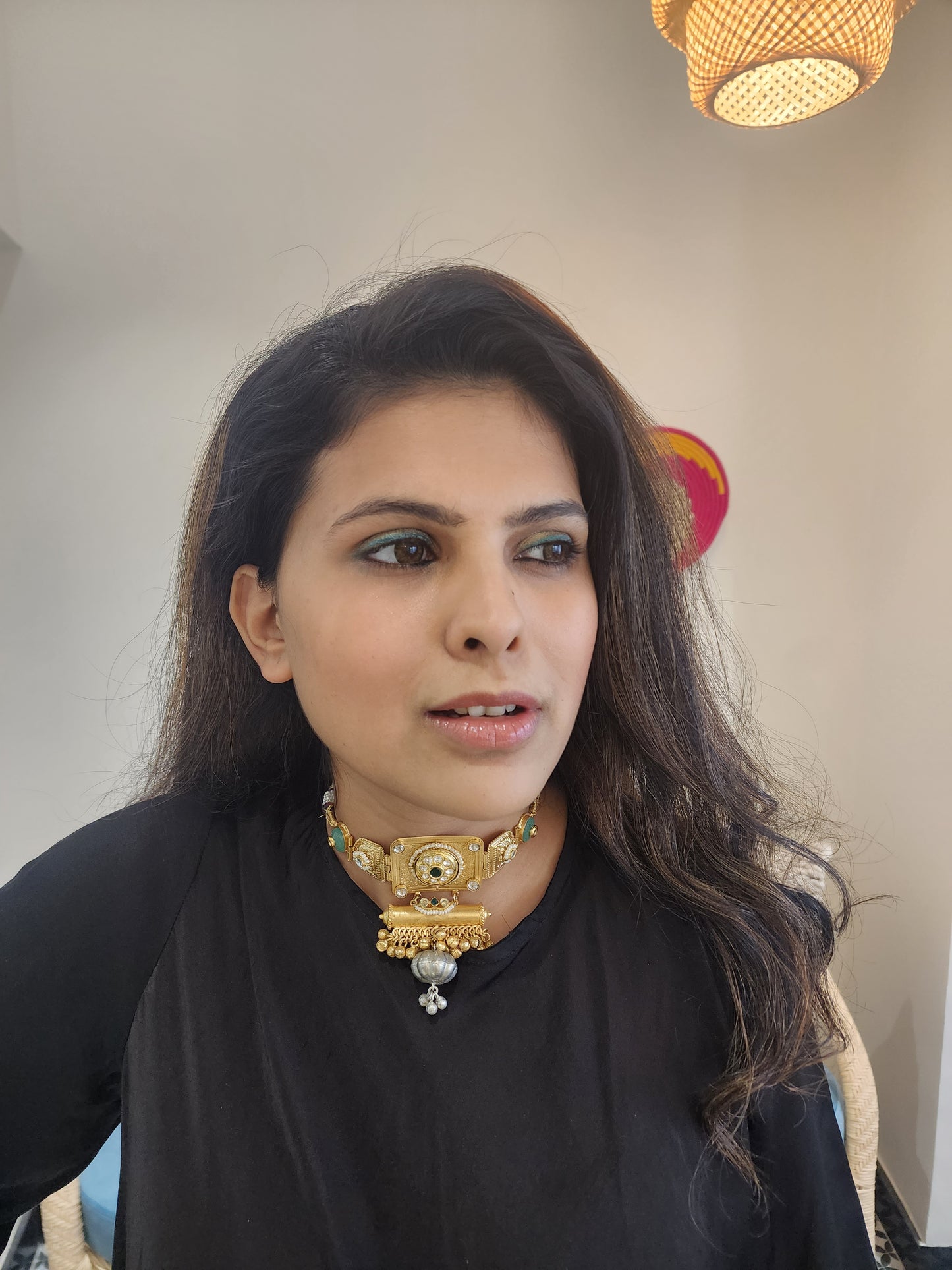 Choker Neckpiece With Ghungroo