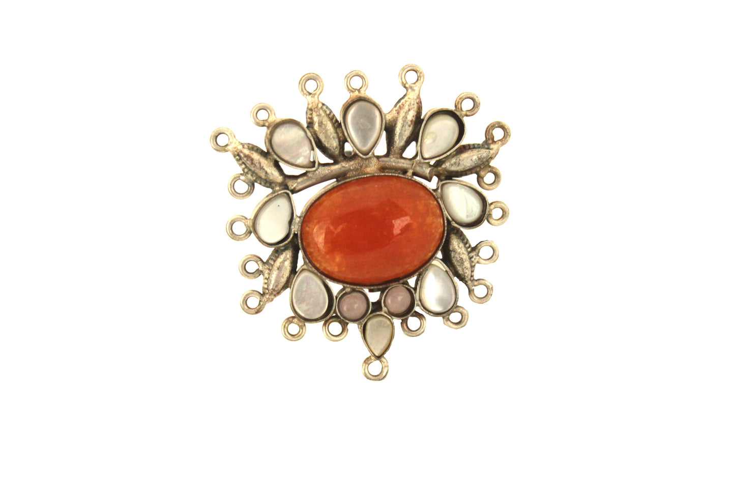 Silver Semi Precious Stone Ring - The Bling Girll