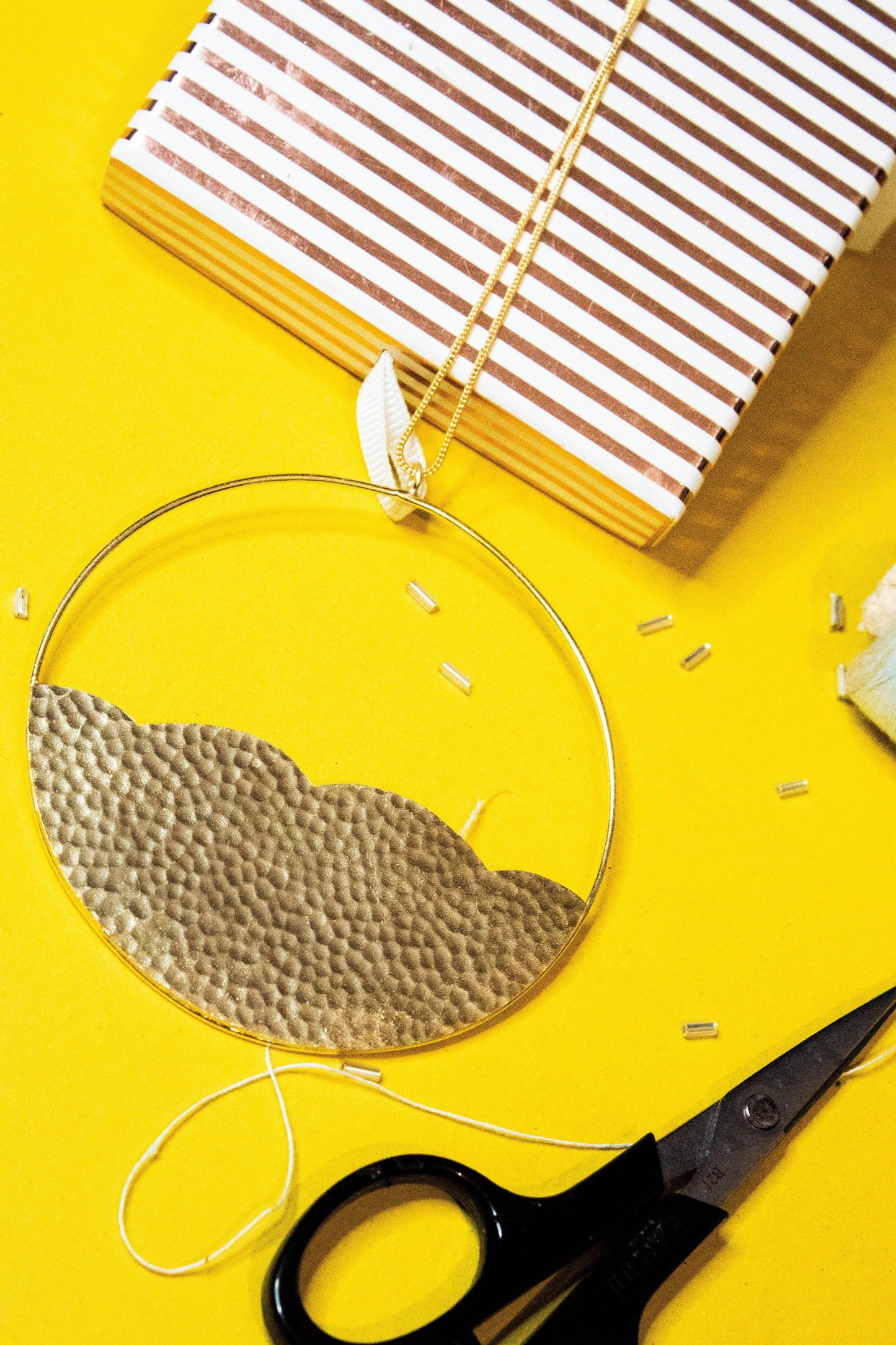 Golden Half Moon Western Neckpiece
