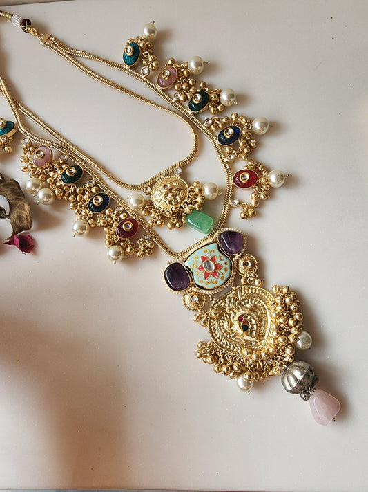 Double  Layer Long Neckpiece