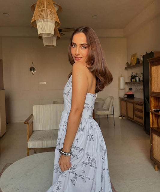 Criss Cross Curd Glossy Cuff Bracelet