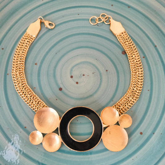 Golden Chokher Neckpiece