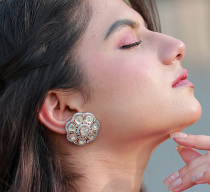 Polki Stud Earring