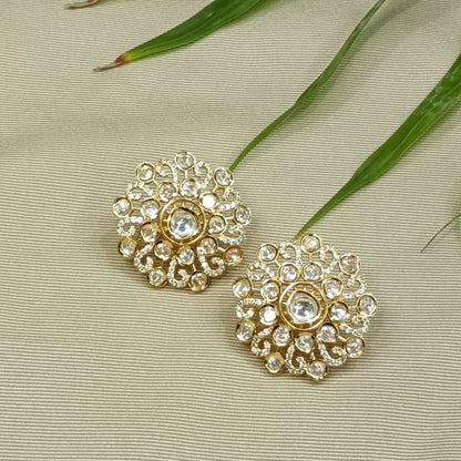Floral Shape Indian Stud Earring