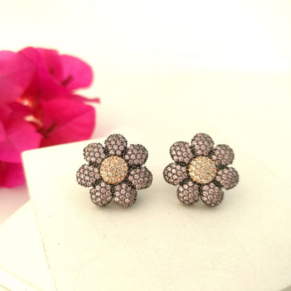 Floral Stud Earring