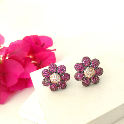 Floral Stud Earring