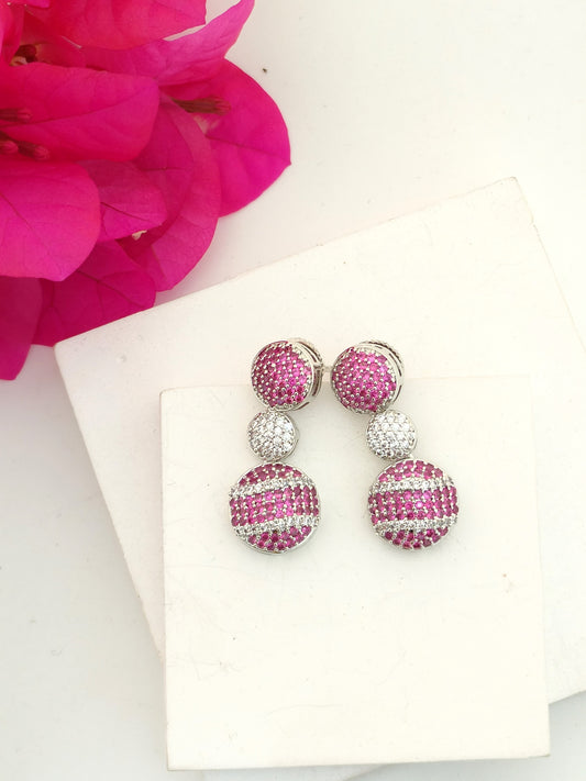 Diamond Canary Bauble Earring