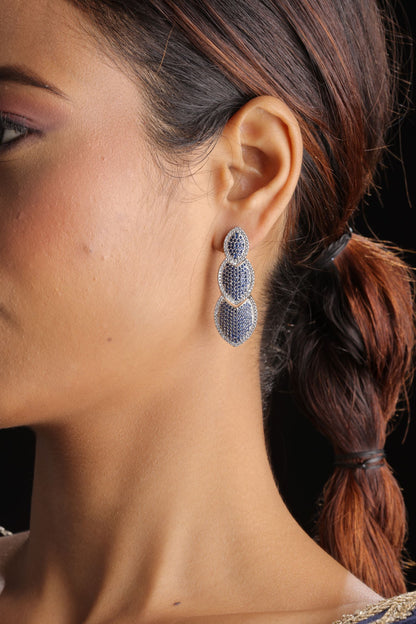 Synthetic Stone Dangle Drop Earring