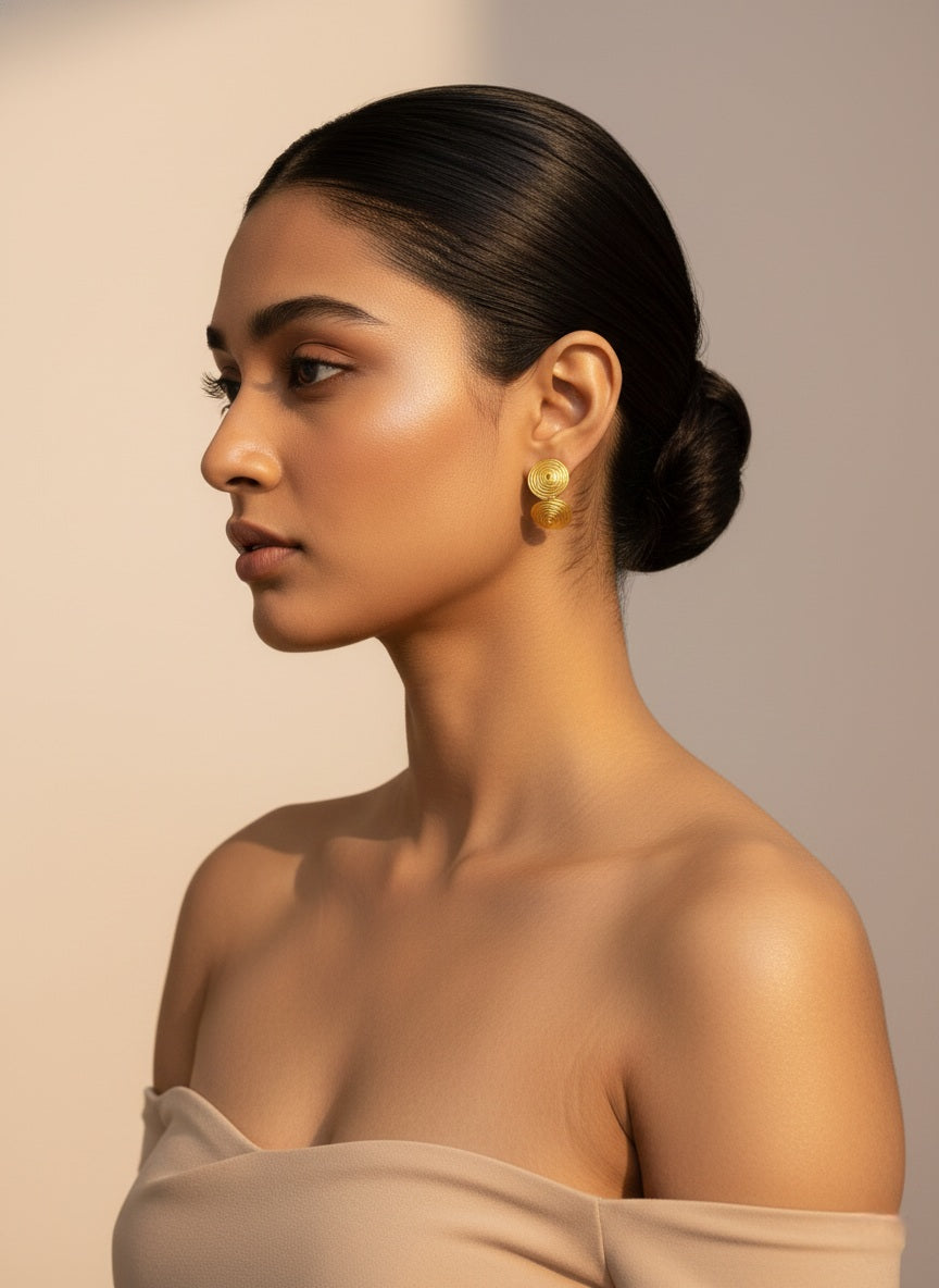Small Golden Hoop