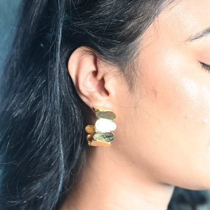 Golden Small Hoop Earring