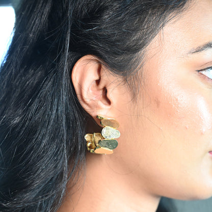 Golden Small Hoop Earring