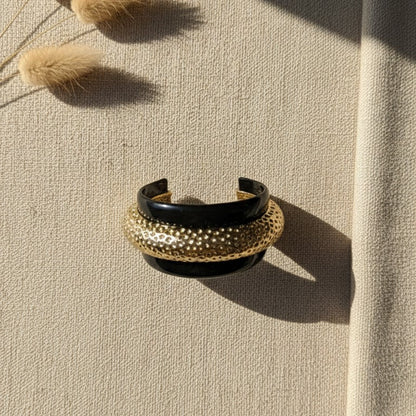 Luxury Gold Cuff Bracelet for Women  Minimal Statement Jewelry
