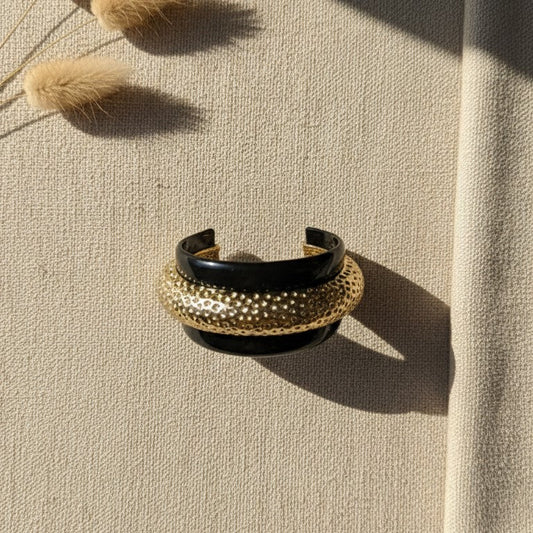 Luxury Gold Cuff Bracelet for Women  Minimal Statement Jewelry