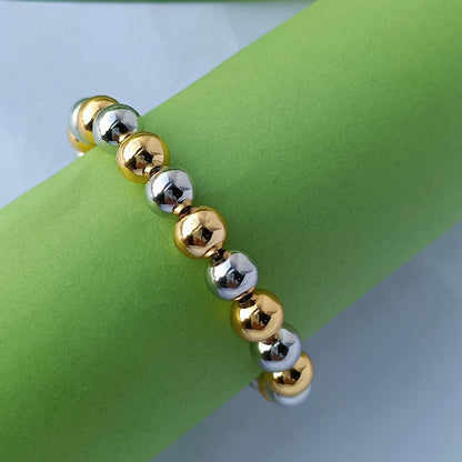 Glossy Balls Adjustable Slider Bracelet