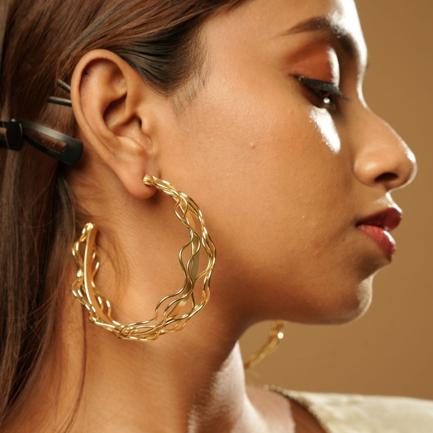Statment Circle Round Earring